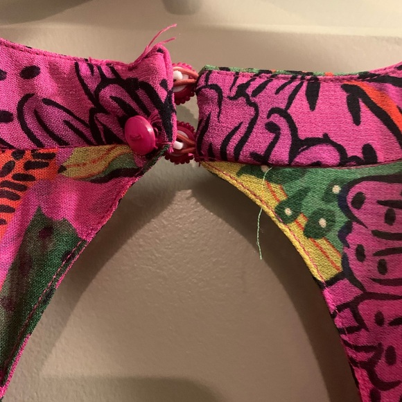 Farm Rio x Anthropologie Cool Leopard Long Sleeve Maxi Dress size XXS NWT - Picture 10 of 16